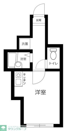Cスクエア矢口の物件間取画像